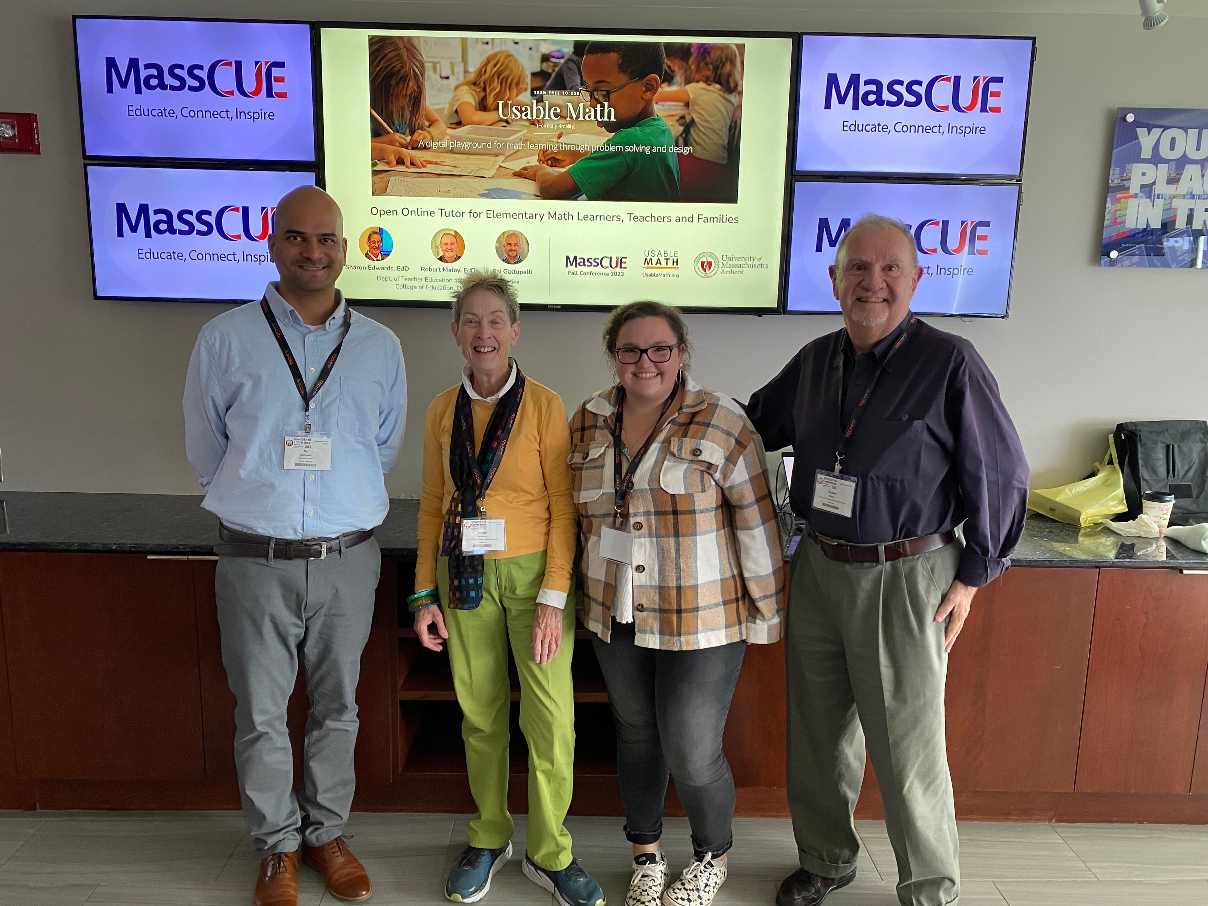Team Usable Math Presents at MassCUE 2023